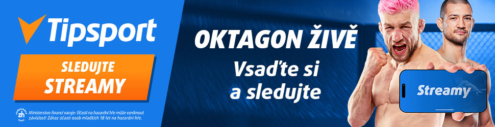Tipsport — Oktagon živě, vsaďte si a sledujte streamy