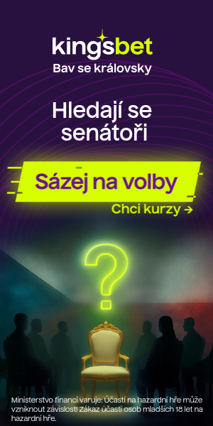 Kingsbet — sázky na volby do Senátu 2026
