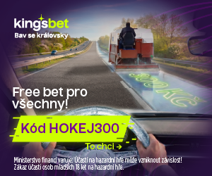 Kingsbet — 300 Kč Free Bet s promokódem HOKEJ300