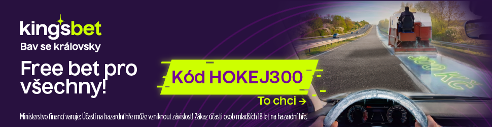 Kingsbet — 300 Kč Free Bet s promokódem HOKEJ300