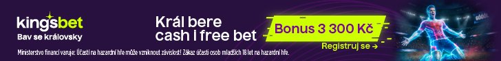 Kingsbet — bonus 3 300 Kč na MS ve fotbale, registruj se