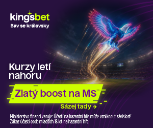 Kingsbet — Zlatý boost, navýšené kurzy k MS