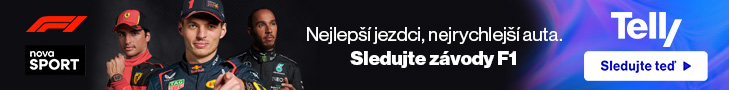 Telly — sledujte závody F1 živě na Nova Sport 5