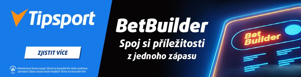 Tipsport — BetBuilder, spoj si příležitosti z jednoho zápasu