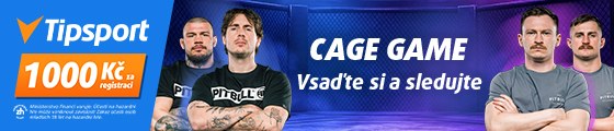 Tipsport Cage Game — vsaď si a sleduj, 1000 Kč za registraci