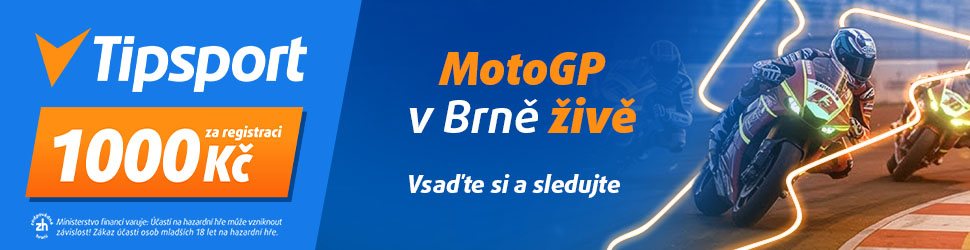 Tipsport — MotoGP Brno 2026 živě, vsaď si a sleduj