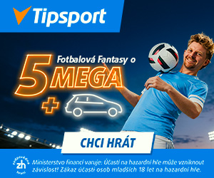 Tipsport — Fotbalová Fantasy o 5 mega a auto