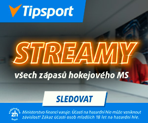 Tipsport — Streamy všech zápasů hokejového MS zdarma